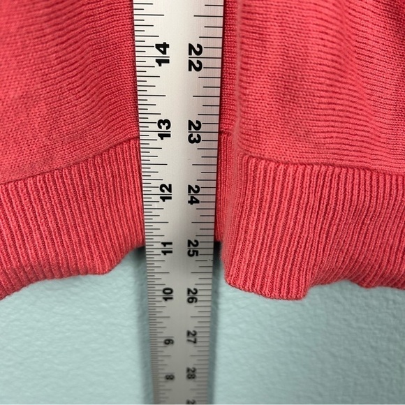 Vince Camuto Pink And Grey Color Block Tunic Top Size L - Picture 6 of 6